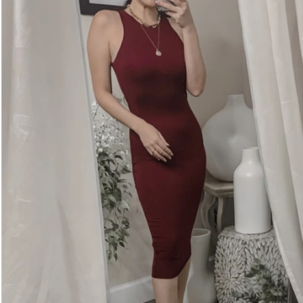 Samantha Eng Crew Neck Tank Dress